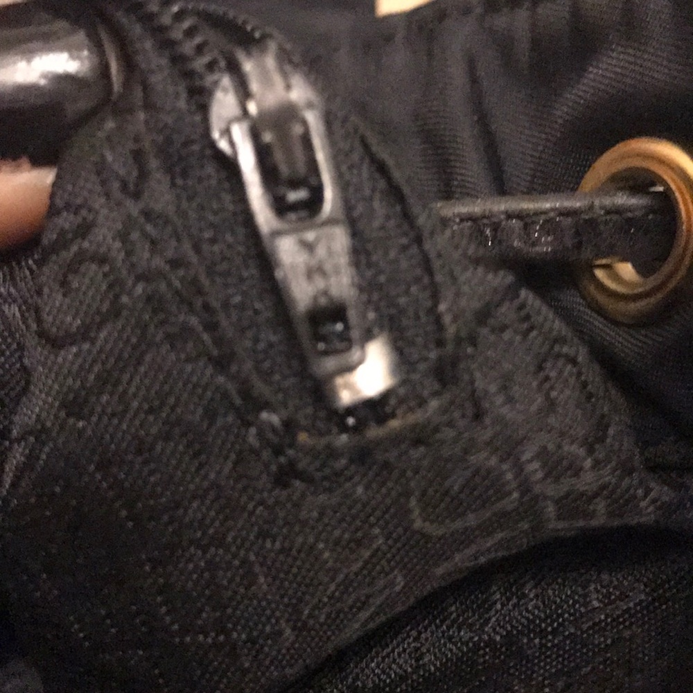 Vintage Gianni Versace Black Nylon Backpack😘 - Picture 5 of 8